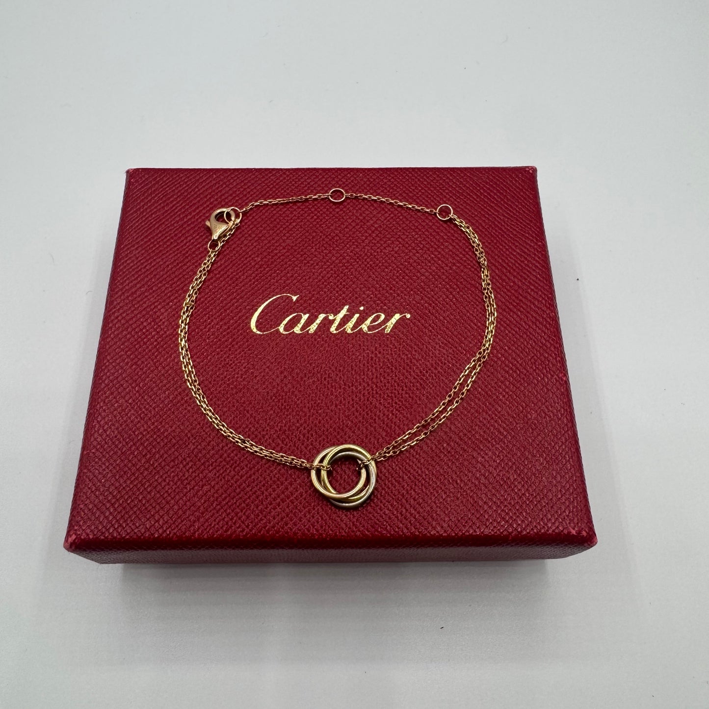 Cartier Trinity Armband – 750er Weiß-, Gelb- und Roségold