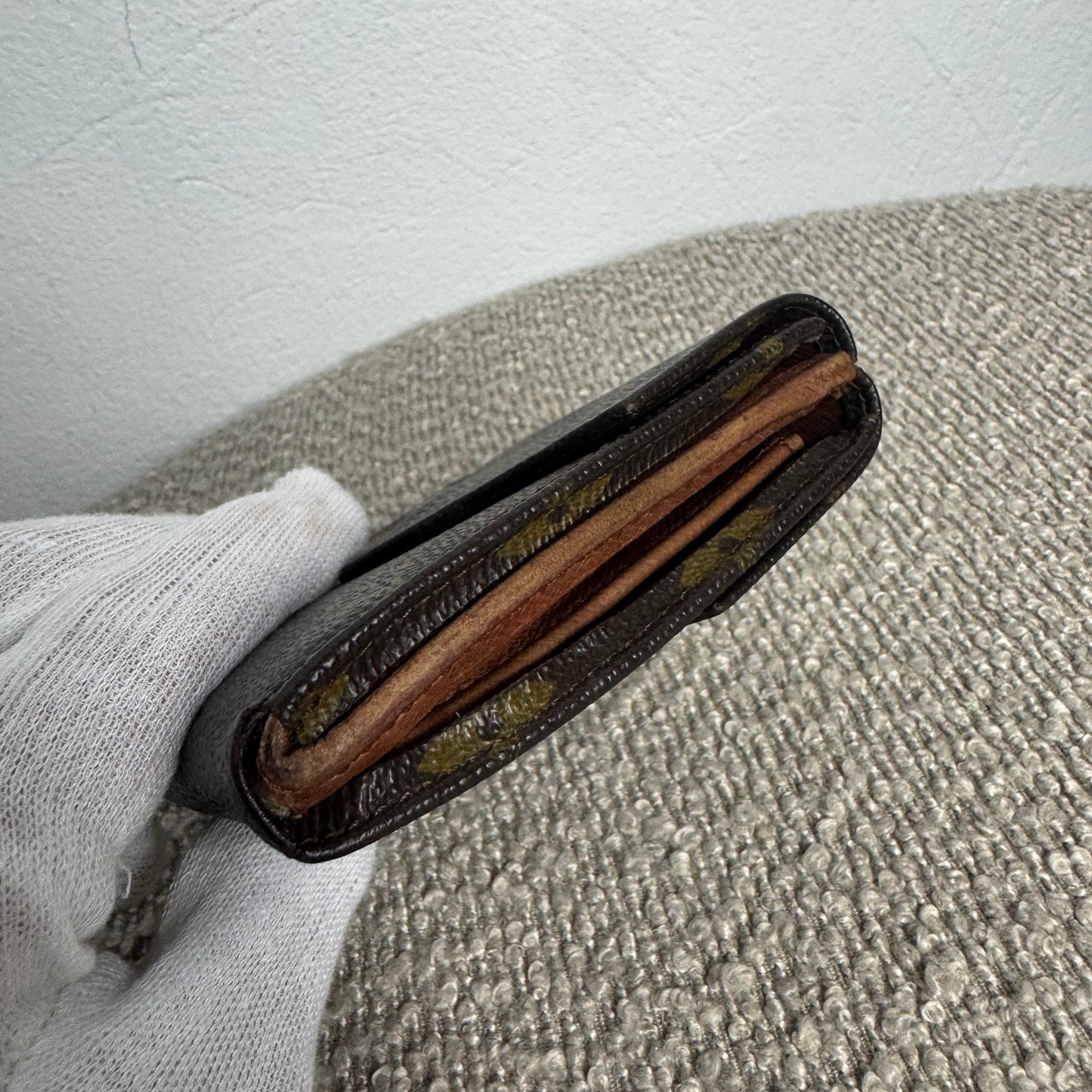 Louis Vuitton Monogram Geldbeutel Trifold