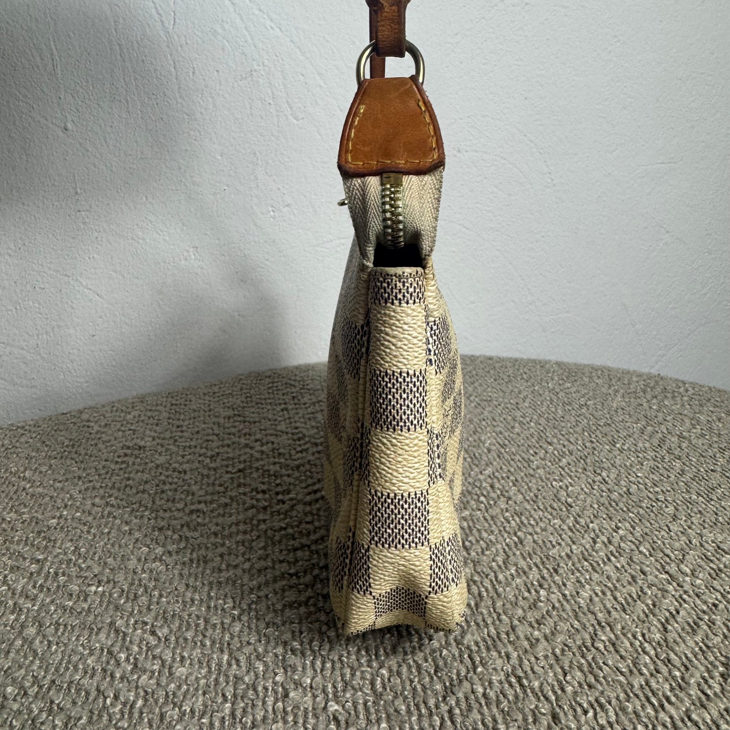 Louis Vuitton Pochette Accessoires in Damier Azur Canvas
