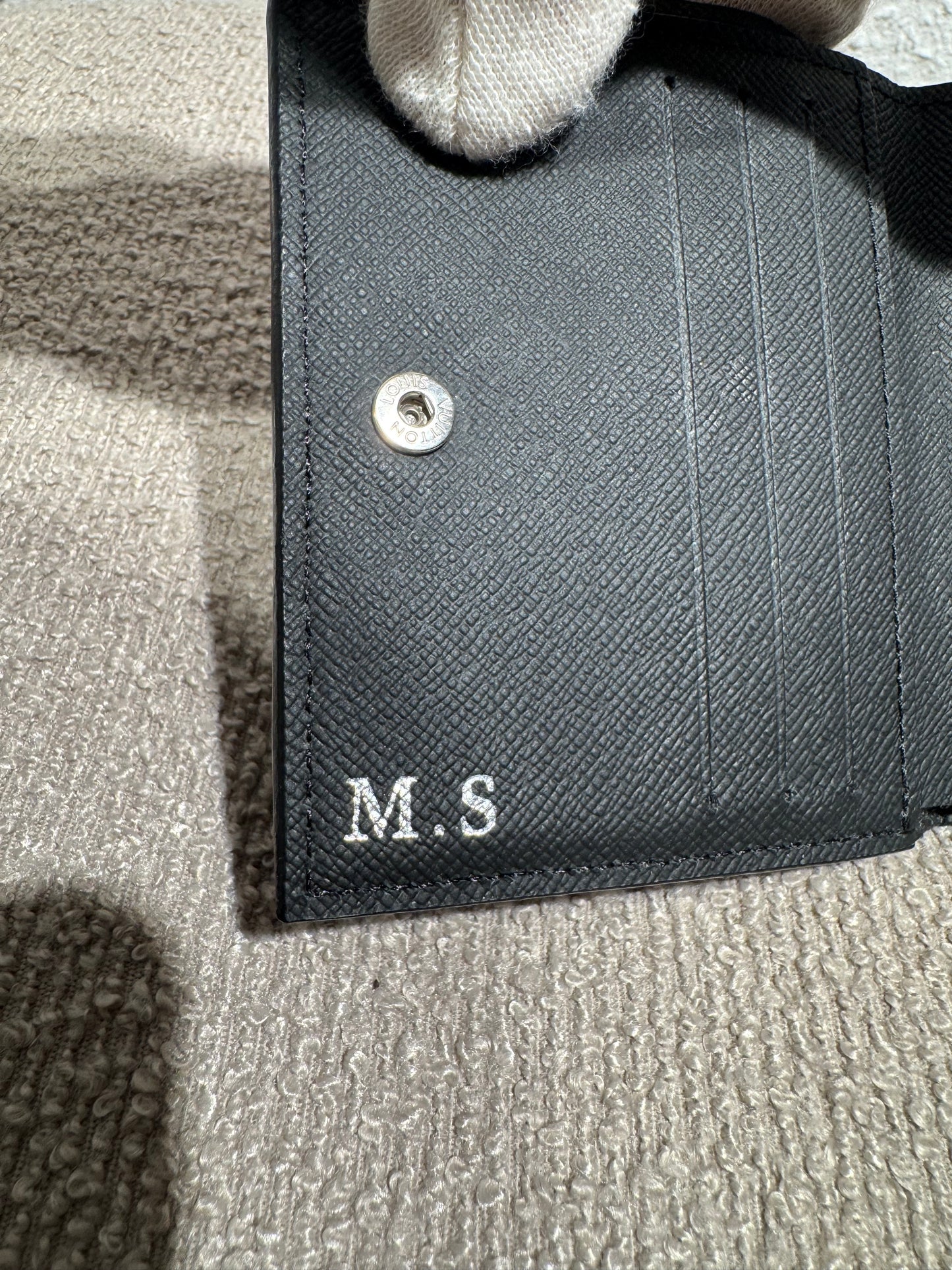 Louis Vuitton Bifold Geldbörse – Damier Graphite