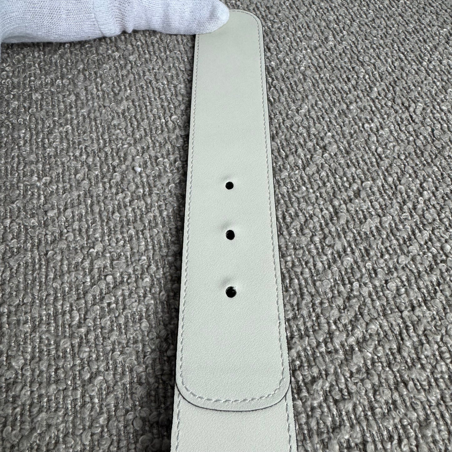 Gucci Breiter GG Marmont Gürtel mit Kirsch- & Erdbeer-Print Gr. 90