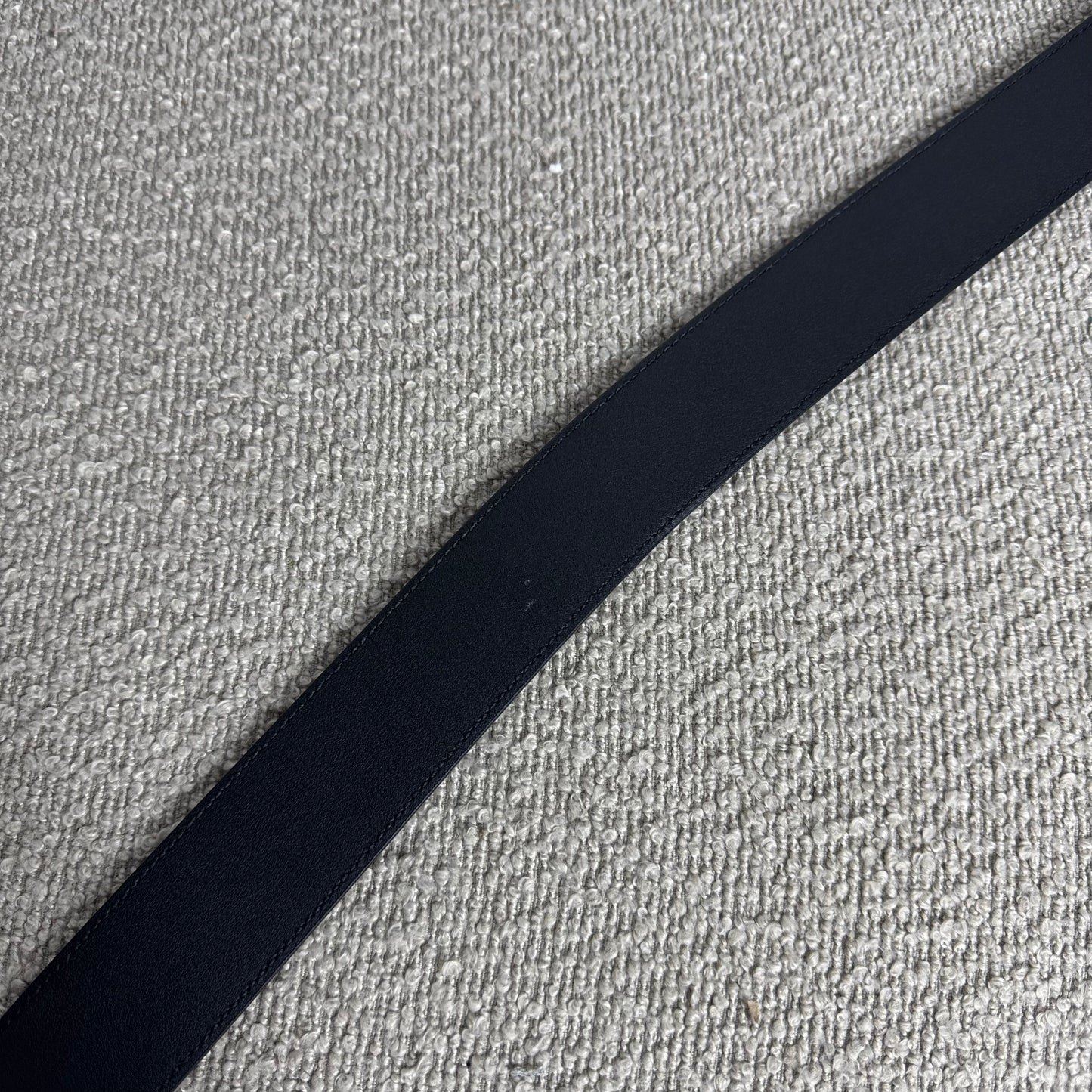 Gucci GG Marmont Gürtel Schwarz Leder „All Black“ Gr. 90