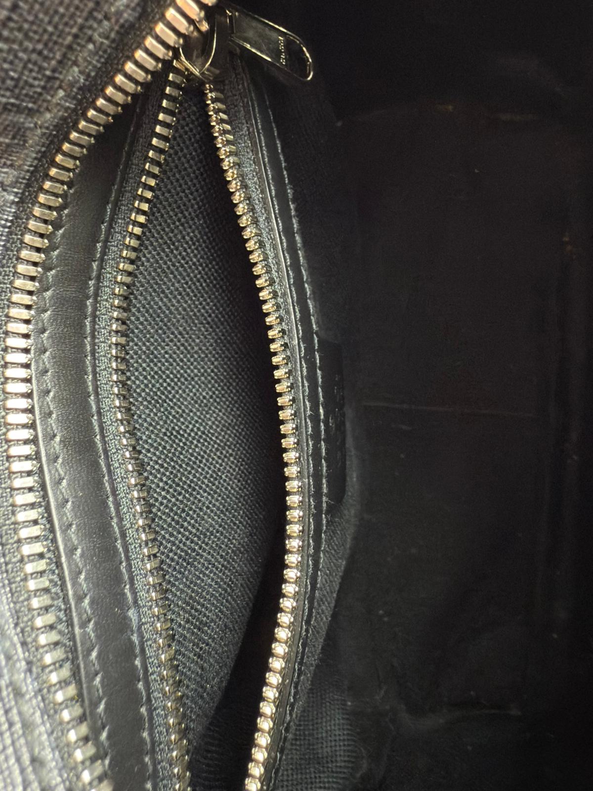 Gucci GG Supreme Soft Koffertasche Schwarz