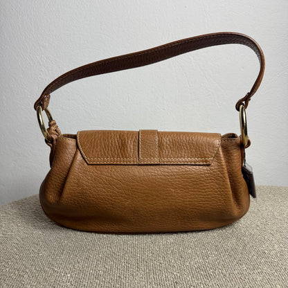 Dolce & Gabbana Vintage Leder Handtasche Braun