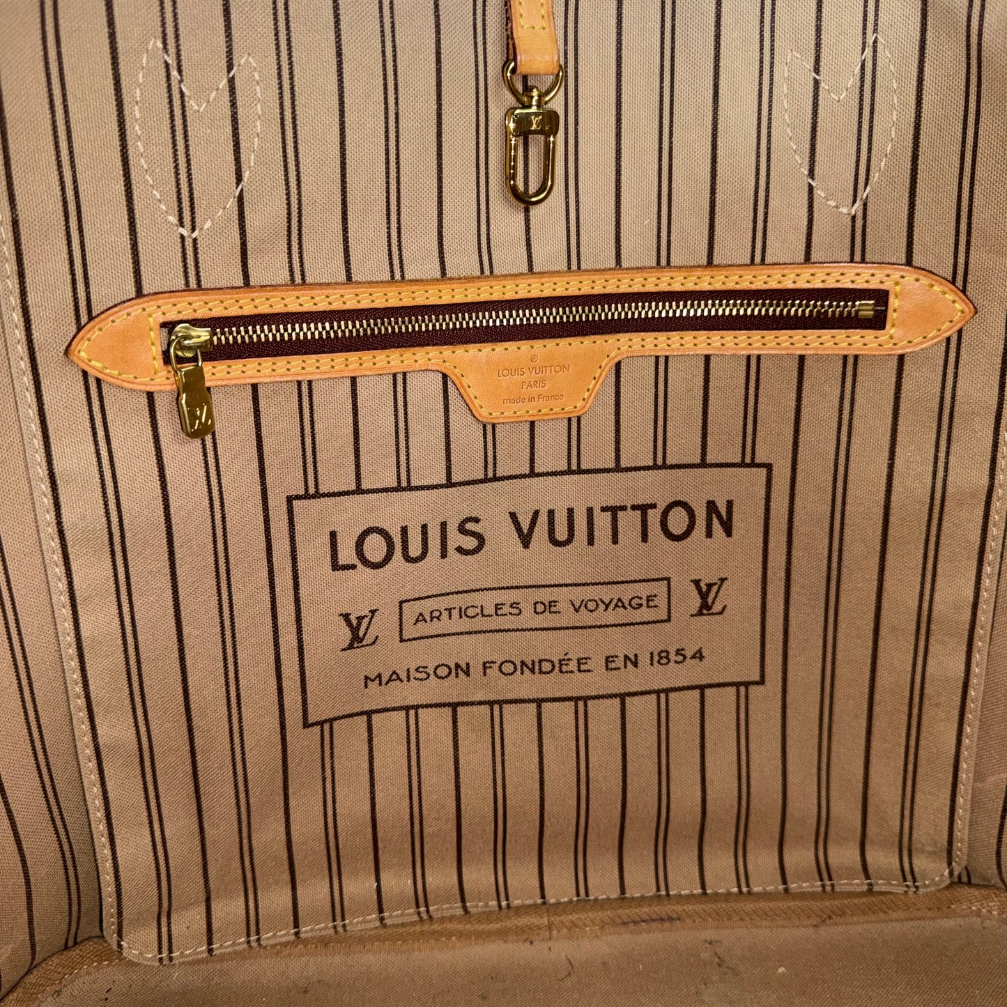 Louis Vuitton Neverfull MM Monogram mit Pochette