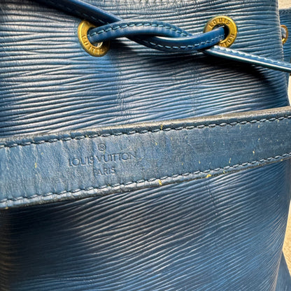 Louis Vuitton Sac Noé Petit – Cuir Épi Bleu