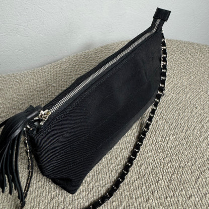 Salvatore Ferragamo Vintage „Vala“ Pochette – Schwarz