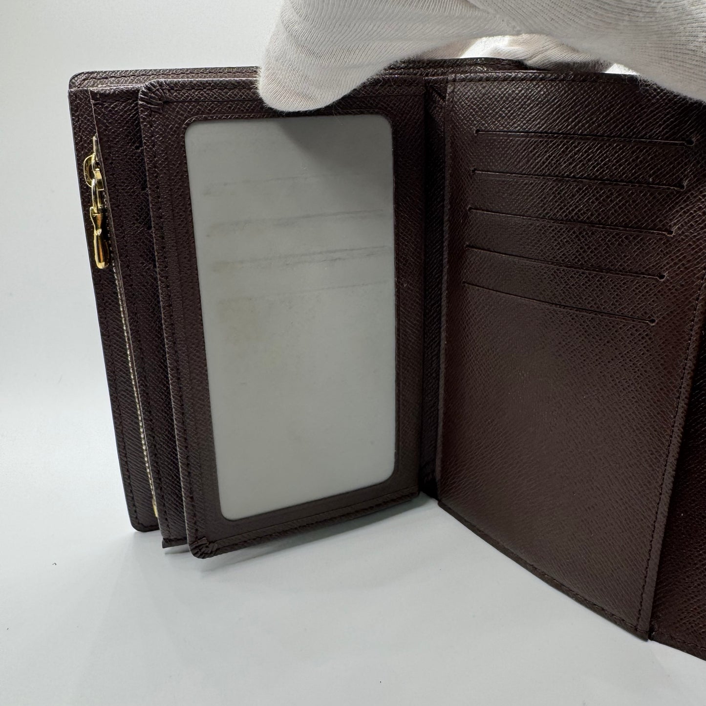 Louis Vuitton Portefeuille Trevi Geldbeutel – Damier Ebene