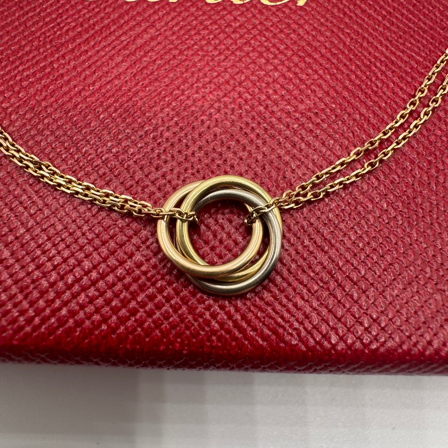 Cartier Trinity Armband – 750er Weiß-, Gelb- und Roségold