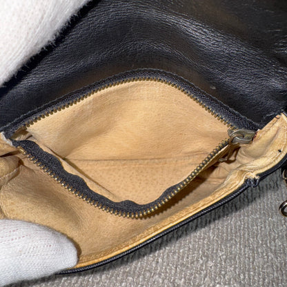 Vintage MCM Crossbody Tasche – Schwarz
