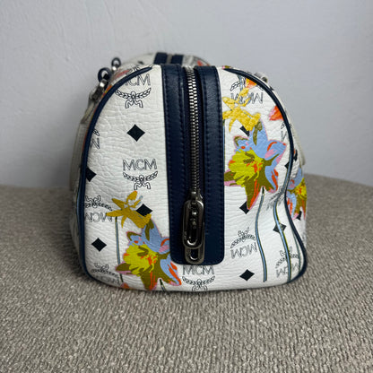 MCM Boston Bag Weiß – Special Edition