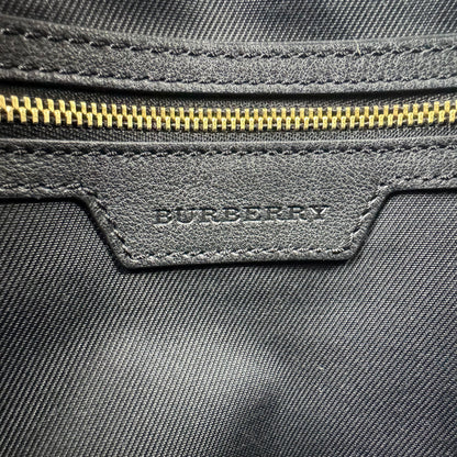 Burberry Orchard House Check Satchel Bag – Leder Schwarz