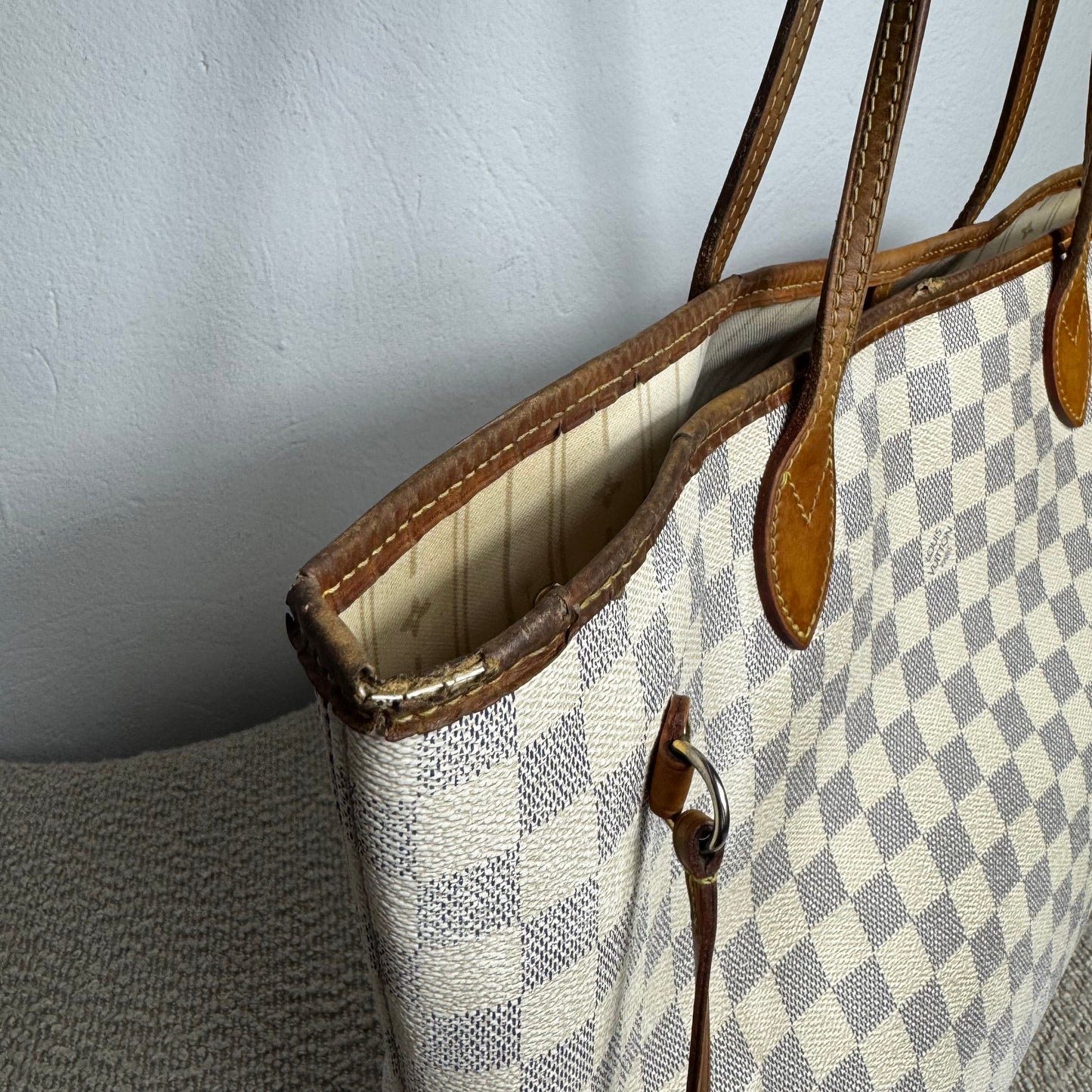 Louis Vuitton Neverfull MM Damier Azur