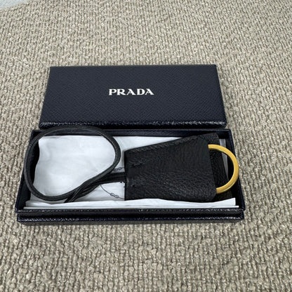 Prada Vitello Phenix Leder Shopper – Schwarz