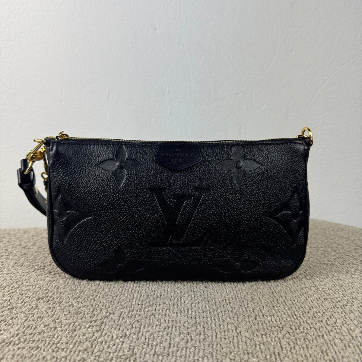 Louis Vuitton Multi Pochette Accessoires – Monogram Empreinte Noir