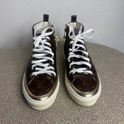 Louis Vuitton Stellar High-Top Sneaker Monogram Canvas – Gr. 39
