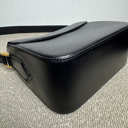 Louis Vuitton Buci Schultertasche – Epi Leder Schwarz