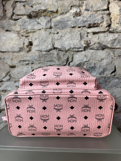 MCM Stark Side Studs Backpack – Visetos Mini Soft Pink