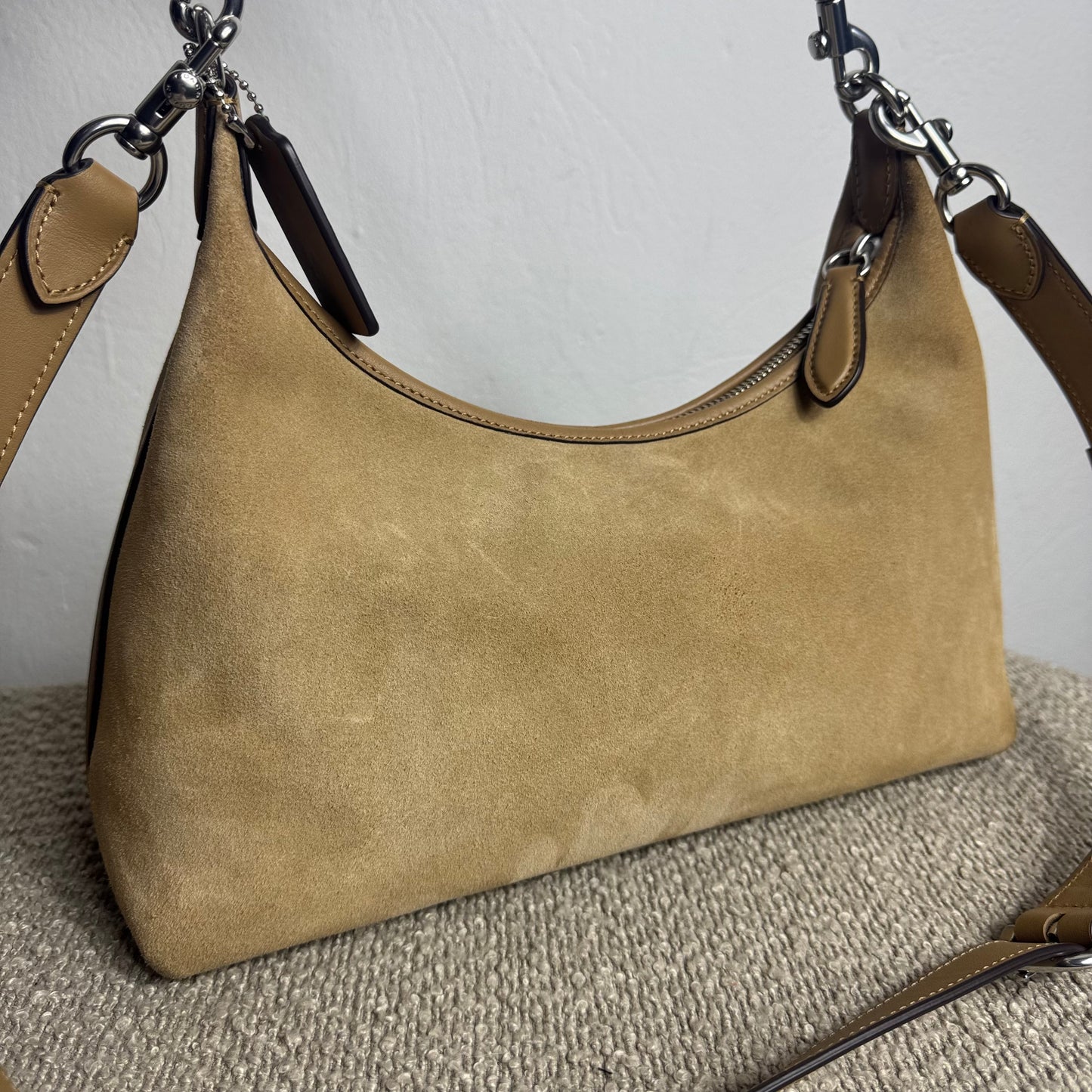 Coach Juliet Schultertasche Wildleder