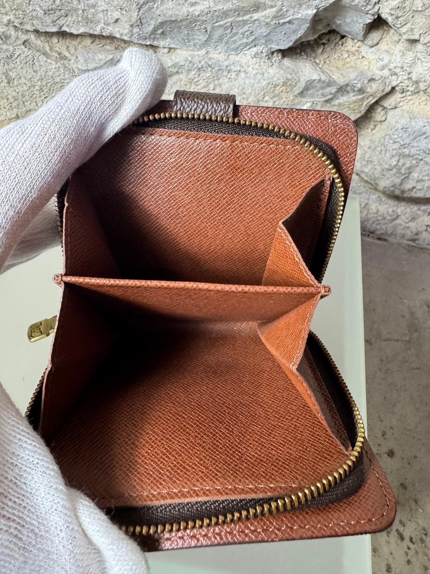 Louis Vuitton Monogram Compact Zip Around Bifold Wallet