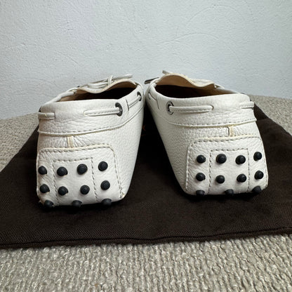 Tod's Gommino „Heaven“ Mokassins Weiß – Gr. 42