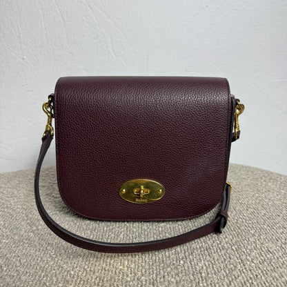 Mulberry Small Darley Satchel – Bordeaux