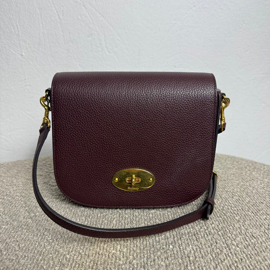 Mulberry Small Darley Satchel – Bordeaux