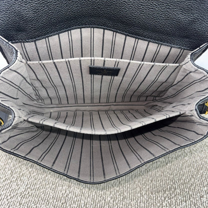 Louis Vuitton Pochette Métis – Monogram Empreinte Leder Schwarz