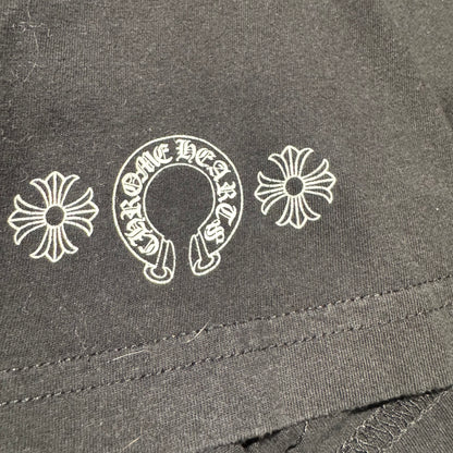 Chrome Hearts Gradient Horseshoe Pocket T-Shirt Schwarz Gr. M
