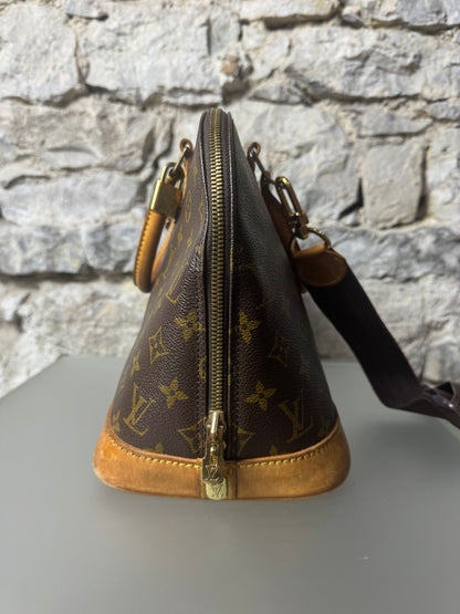 Louis Vuitton Alma Monogram mit Trageriemen