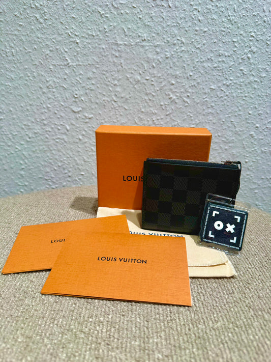 Louis Vuitton Bifold Geldbörse – Damier Graphite