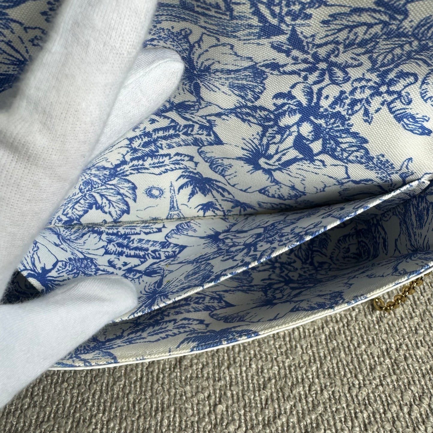 Louis Vuitton Pochette Félicie – Monogram Tile „By The Pool“ Lagoon Blue
