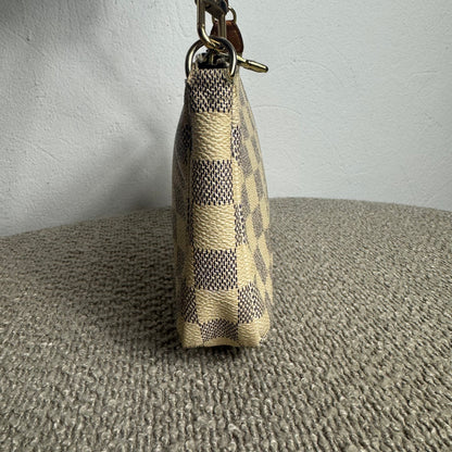 Louis Vuitton Pochette Accessoires in Damier Azur Canvas