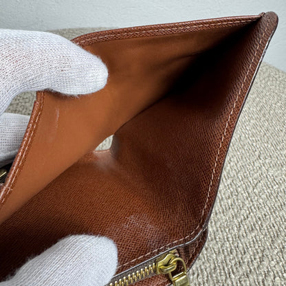 Louis Vuitton Compact Zipper Geldbeutel Monogram