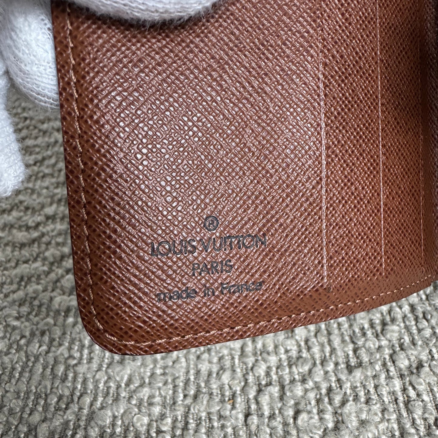 Louis Vuitton Compact Zipper Geldbeutel Monogram