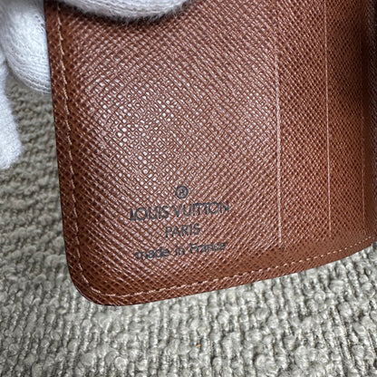 Louis Vuitton Compact Zipper Geldbeutel Monogram