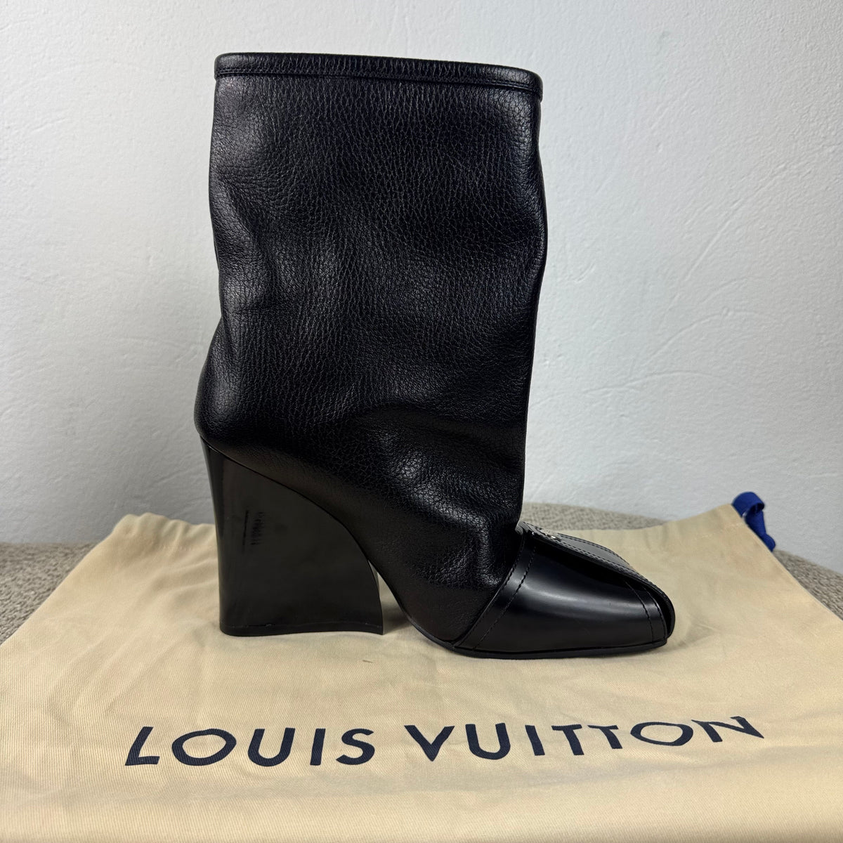 Louis Vuitton Patti Stiefeletten – Schwarz – Größe 39