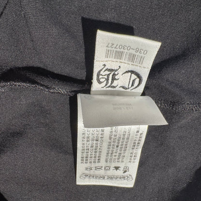 Chrome Hearts „Malibu Exclusive“ Horseshoe Logo Pocket T-Shirt – Schwarz – Größe M