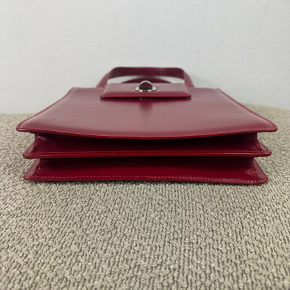 BVLGARI Limited Edition Handtasche – Rotes Leder – Nr. 228/888