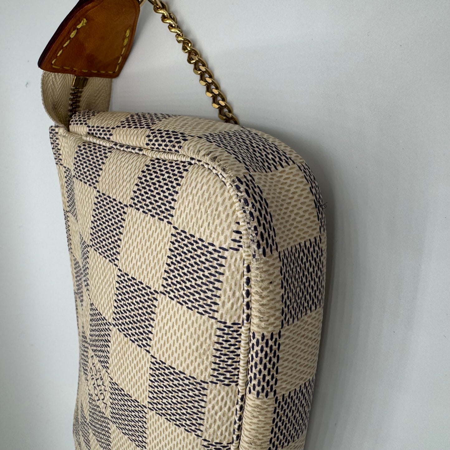 Louis Vuitton Mini Pochette Accessoires Damier Azur