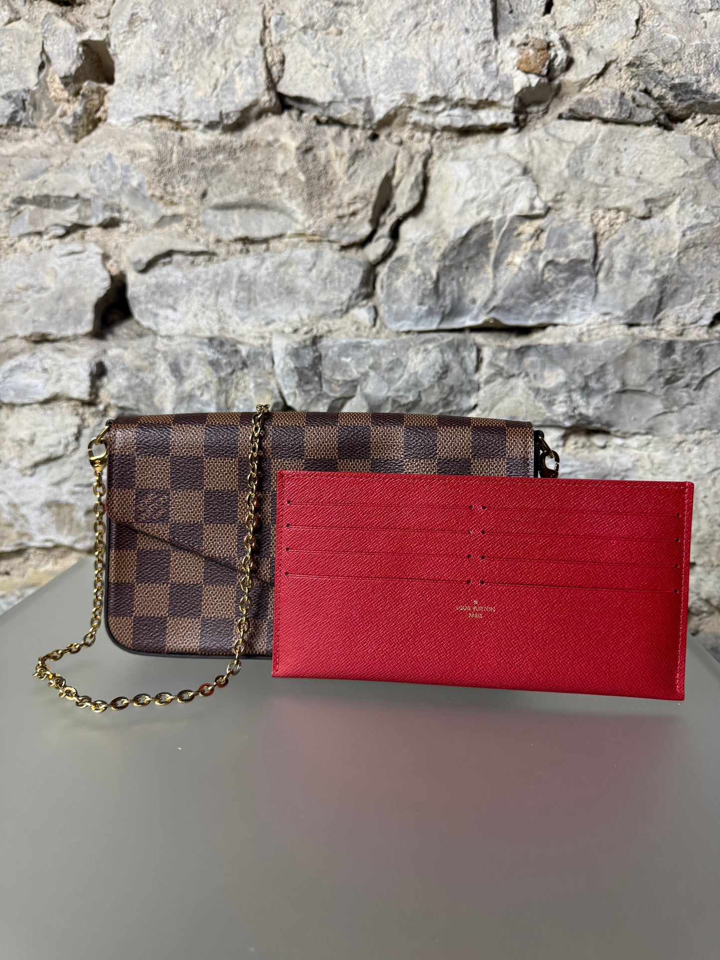 Louis Vuitton Félicie Damier Ebene