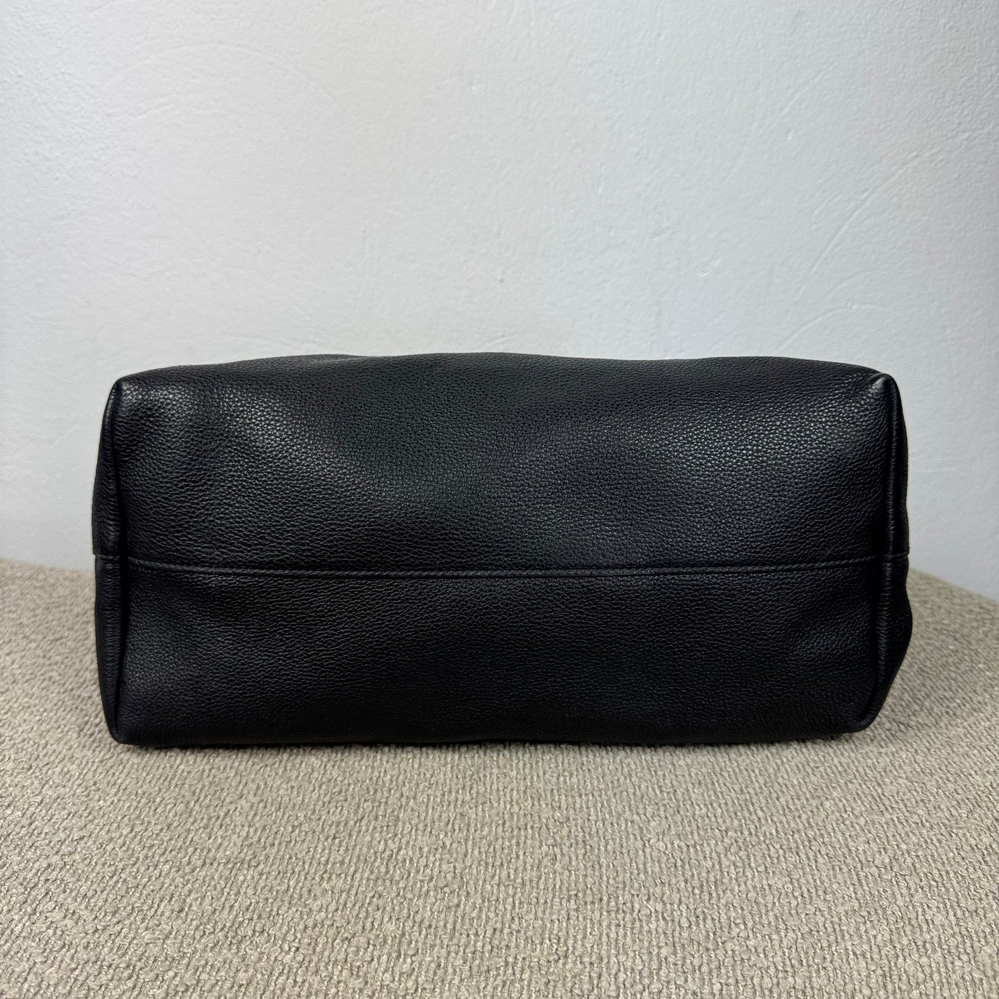 Prada Vitello Phenix Leder Shopper – Schwarz