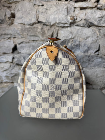 Louis Vuitton Speedy 30 Azur Damier
