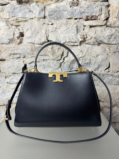 Tory Burch Eleanor Henkeltasche – Schwarz