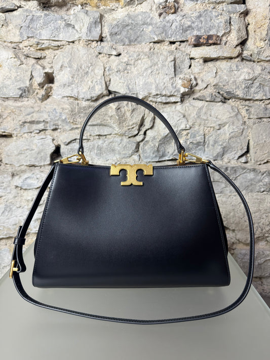 Tory Burch Eleanor Henkeltasche – Schwarz