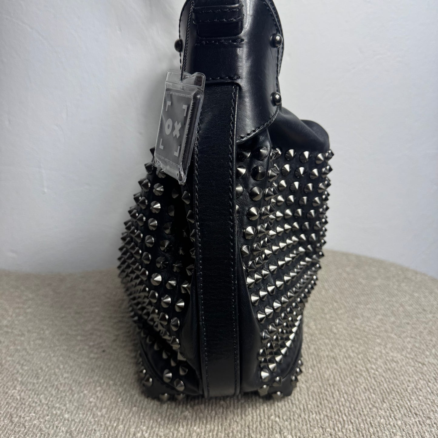 Burberry Studded Susanna Bucket Bag Leder - Schwarz