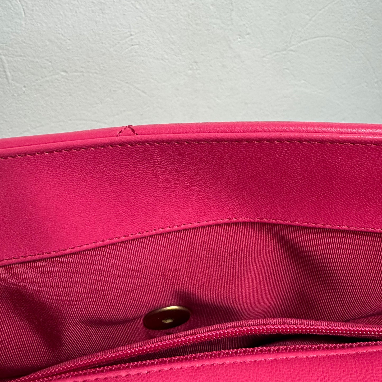 Chanel 19 Flap Bag Large Pink Lambskin Leather