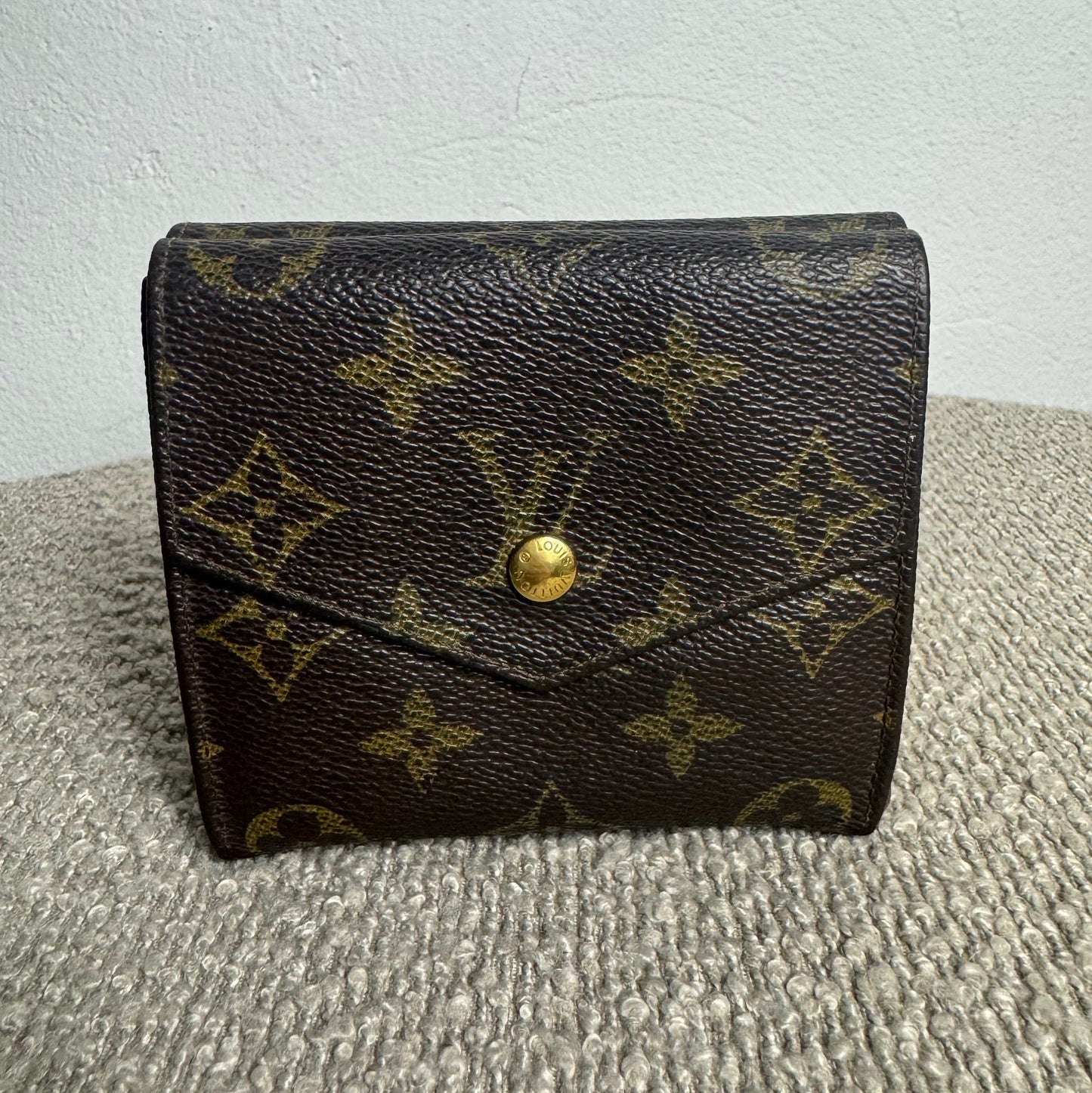 Louis Vuitton Monogram Geldbeutel Trifold
