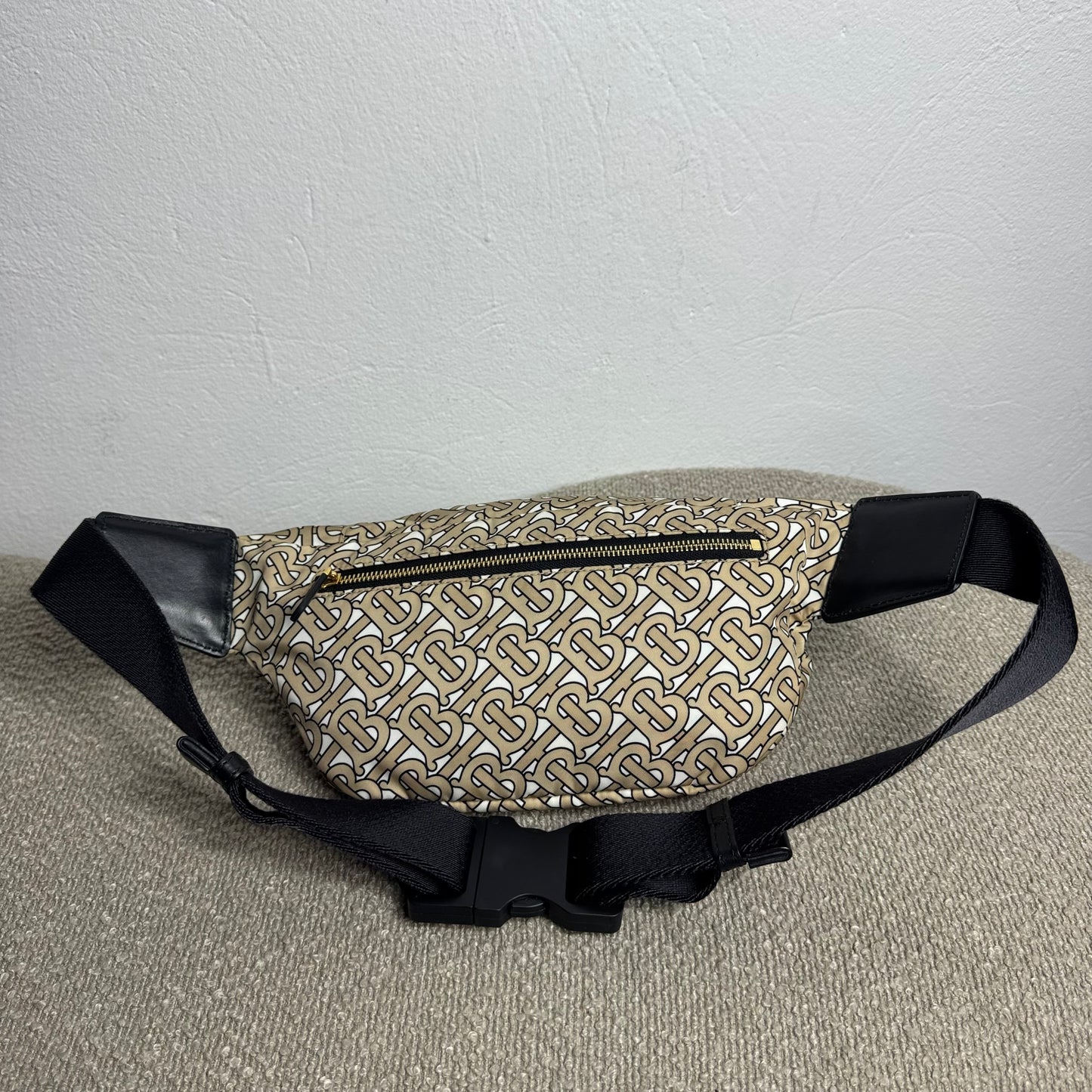 Burberry Monogram Print Nylon Bum Bag