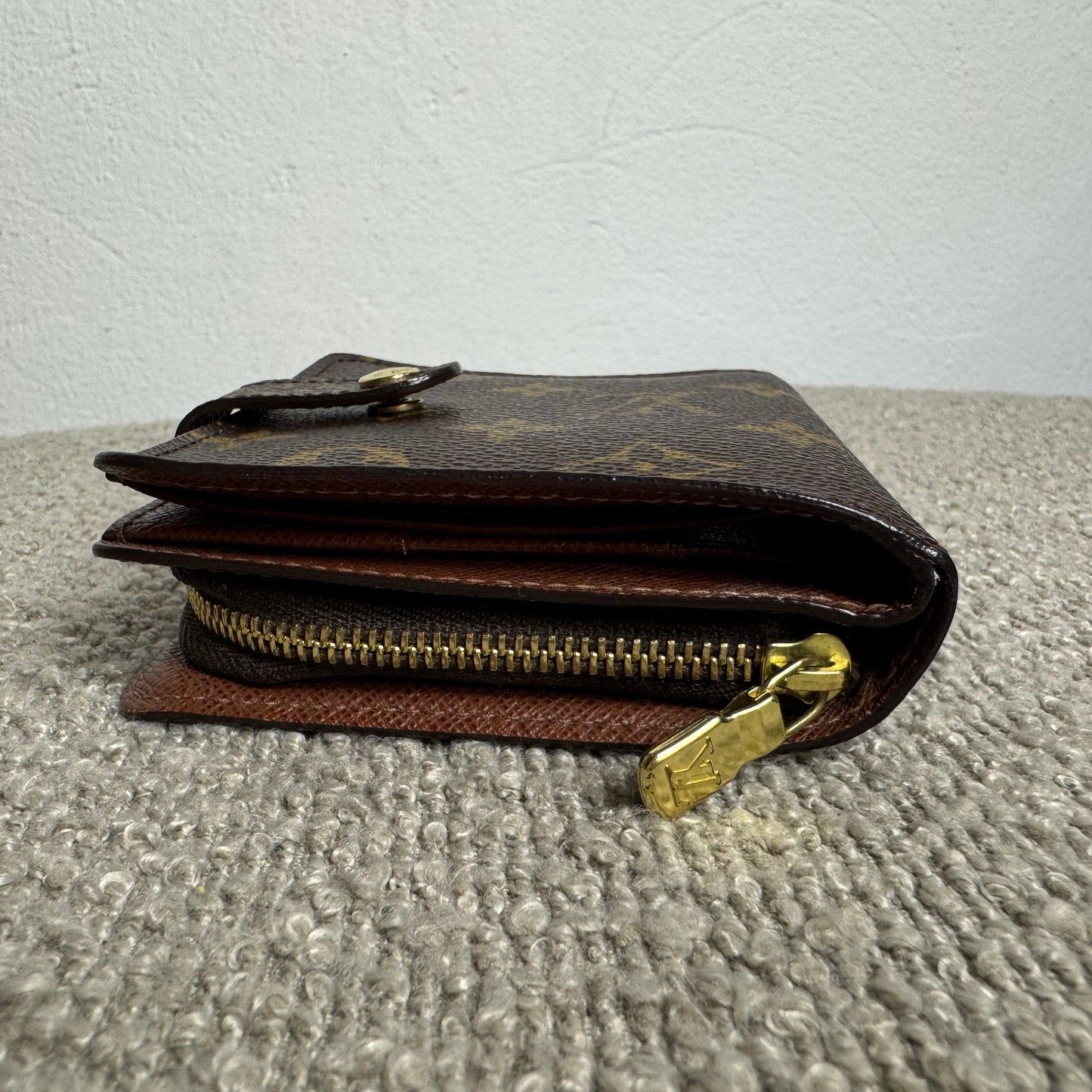 Louis Vuitton Compact Zipper Geldbeutel Monogram